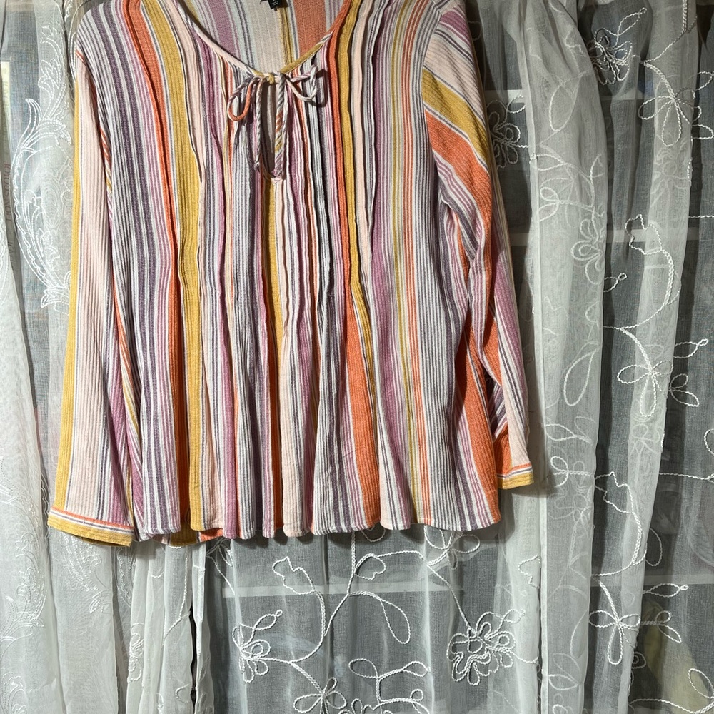 Long sleeve blouse